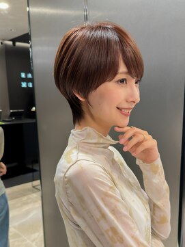 ハルキミナト ジャパン トウキョウ(HARUKI MINATO japan TOKYO) 30代40代50代マッシュショート顔周りレイヤー似合わせカット