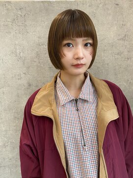 ダブ ギンザ(DaB ginza) ミニボブ/ボブ/オン眉/オン眉ボブ/ボブカット