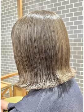 クラップス 京急富岡(CLAPS) ミルクティーベージュダブルカラーインナーカラーケアブリーチ