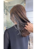 アッシュ 横浜瀬谷店(Ash)&nbsp;インナーカラーsilver