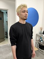 ケプカ(KEPKA)&nbsp;メンズショート ハイトーンショート ブリーチのみ