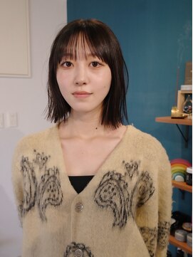 ヨー(Yoh-) 【外ハネボブ/阿部達哉】切りっぱなしボブ/ミニボブ