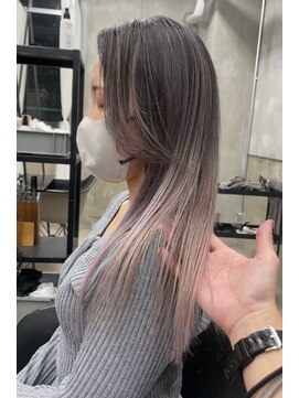 ザ デイ(THE DAY) ホワイトラベンダーバレイヤージュ