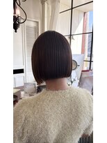 ヘアラウンジ アンリオ(hair lounge an rio)&nbsp;パツっとボブで今っぽヘアに