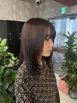 キャラハーフ 池袋東口店(KYARA HALF) 【RUI】チョコレートブラウン/フェイスレイヤー