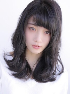 アグ ヘアー ハッチ 砺波店(Agu hair hatch) 《Agu hair》重め前髪×ゆるカール