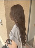 秋グレージュカラー