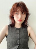 レイヤーボブパーマ*大人ボブ*ウェーブパーマ*顔周り*前髪カット