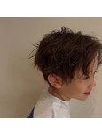 キッズカットパーマ