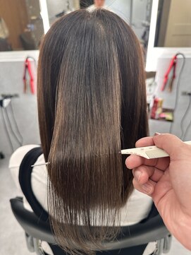 フリーラ 横浜(freera) 髪質改善サラサラプレミアム大人ガーリー韓国ロングAライン横浜