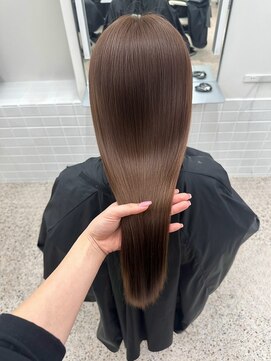 ペレ アネックス 大阪梅田茶屋町店(PELE ANNEX) ミディアムヘア/デザインカラー/フェイスフレーミング/梅田