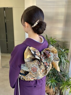 ゴウトゥデイシェアサロン 町田店(GO TODAY SHAiRE SALON) お呼ばれシニヨンアレンジ♪