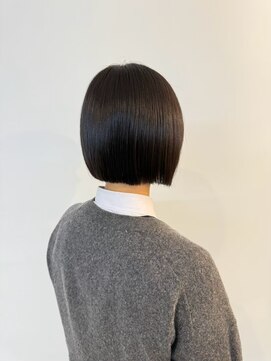 ミルヘアデザイン(mil hair design) 髪質改善カラー 艶カラー ブラウンカラー ミディアム
