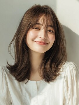 ライクバイコトナ 越谷(RIKE by kotona) 忙しい30代に人気！越谷の時短セミロング×ヘーゼルグレージュ