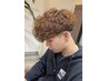 【新規】 メンズカット+スペインカール¥9900 【メンズ/眉毛/パーマ】