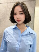 サイン 韓国ボブ 渋谷(SIGN)&nbsp;韓国ボブレイヤーボブ渋谷タッセルボブお洒落なレイヤーカット