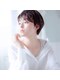アッシュ 仙川店(Ash)の写真/「鏡に映る自分が、もっと好きになる。」上品な艶と計算された小顔カットで、5年後も輝く私へ。