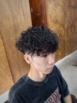 コモレビ(komorebi)&nbsp;【山本智文】ツイストスパイラルパーマメンズマッシュ