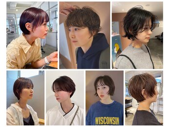 ツナグ(tsunagu)の写真/≪コンテスト多数受賞!!≫密度の濃い経験と、実績を重ねてきた実力派スタイリストの創る自然なショート。