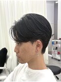 ニュアンスパーマ/フェザーパーマ/センターパート/藤沢美容院