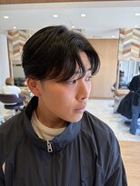 ヘアーサロン エンス(hair salon Ens)&nbsp;ナチュラルセンターパート