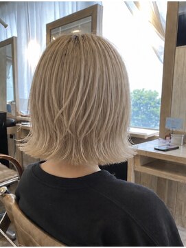 ゴエン(goen hair lounge) 外ハネレイヤー