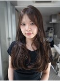 池袋HOLON【外巻きロング/レイヤーカット/チョコブラウン】
