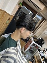グッドラックバーバーハナレ 吉祥寺&nbsp;センターパート[バーバー/吉祥寺/スキンフェード／メンズ］