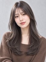 トリニティ(trinity)&nbsp;黒髪スタイル ナチュラルブラウン レイヤーカット 豊見城