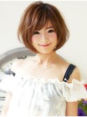 【ヘアジュレドゥ 花井】 愛され可愛いエアリーショート☆