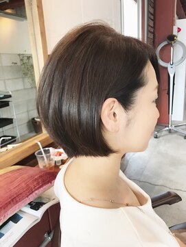 ルーファス 恵比寿 渋谷(Ruufus) 美シルエットショートボブ【Ruufus恵比寿渋谷】