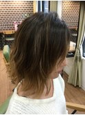 切りっぱなしボブ