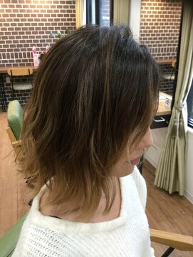 ジゼル(giselle by Do Do) 切りっぱなしボブ