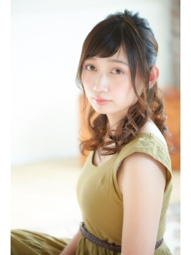 マロウ(MALLOW) おめかしハーフアップ♪