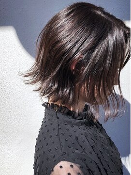 フロート 小阪店(float) チェスナットブラウン＿結婚式,前下がり,斜めバング