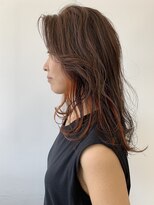 フィル(fil)&nbsp;ベージュ/オレンジインナーカラー