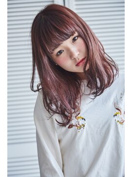 ヘアサロン ドットプラス 町田店(dot. plus) ダブルカラー×ワインレッド