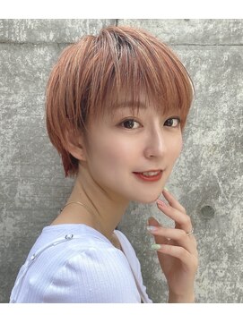 ブルーダー(Bruder) オレンジヘア ナチュラル ショート ハンサムショート