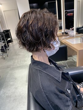 ガーデン プリヴェ(GARDEN:Prive) ショートボブ パーマ