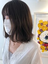 インビテーション 名古屋(invitation)&nbsp;ミディアムレイヤー×アッシュブラウン