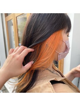 セーヌパス(CEINE PATH) インナーオレンジ/インナーカラー中目黒/オレンジカラー/中目黒