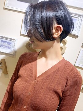 ラウンジ モリオ イケブクロ(Lounge MORIO Ikebukuro) 【morio池袋】綺麗でかっこいい黒髪ショート♪