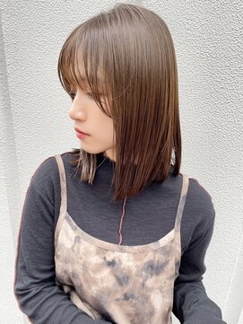 レトン 銀座(leton) 似合わせカット/アースカラー/くびれヘア［銀座］