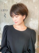 ロビー 表参道(ROBBY)&nbsp;前髪ありショートカット/ショートヘア/ショートボブ/30代40代