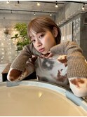 アゴライン甘めナチュラルボブ
