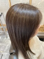 ロエ 平尾山荘(loe)&nbsp;【脱白髪染め】ハイライト×大人グレージュ/平尾/高宮