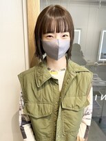 ニカ(NICA) 【NICA】ミニボブショートショートボブオリーブベージュ ▽中山