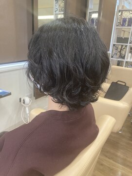 ジッピー ヘアーコレクション ボブ毛先パーマ