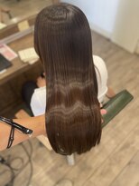 アトリエ シュシュ(atelier chou chou)&nbsp;さらつや絹髪ストレート【髪質改善/縮毛矯正/新宿髪質改善】