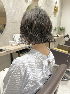 クーナバイトマト 横浜(Cuna by TOMTO) 【YUYA】コテ巻きパーマ_ボブパーマ_パーマボブ_クリームパーマ